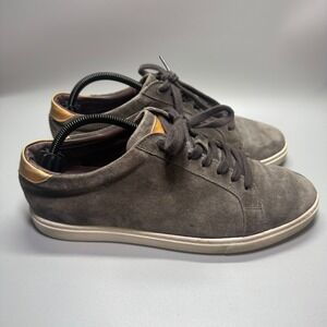 Allen Edmonds Courtside Suede Sneakers Grey 3579 Men's‎ Size 9 D